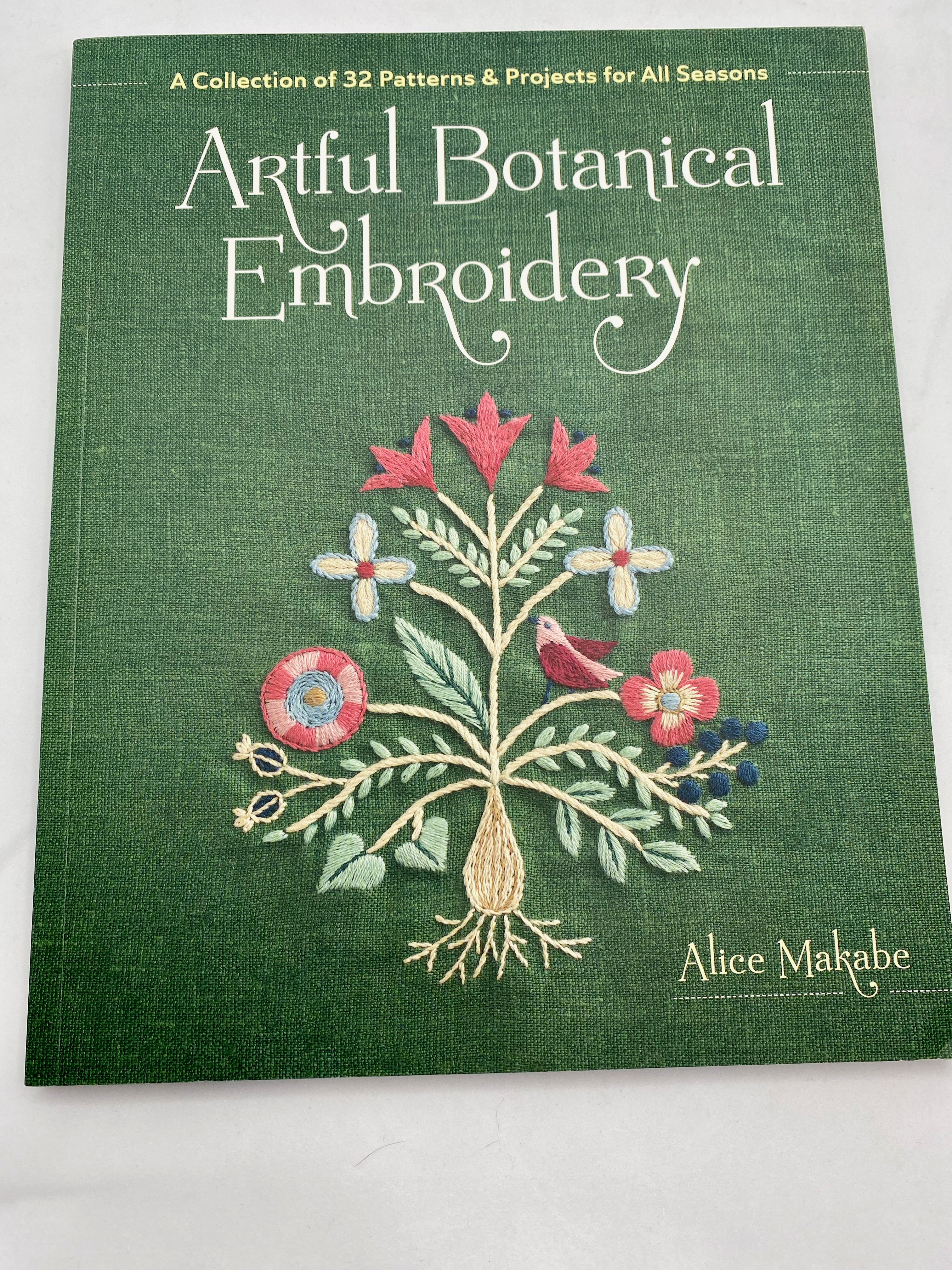 Beautiful Botanical Embroidery Book by Alice Makabe - A Threaded Needle