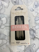 Load image into Gallery viewer, Bohin Embroidery Needles - Assorted Sizes Discovery Pack
