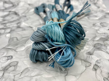 Load image into Gallery viewer, Cosmo Embroidery Floss, Greenish Blues
