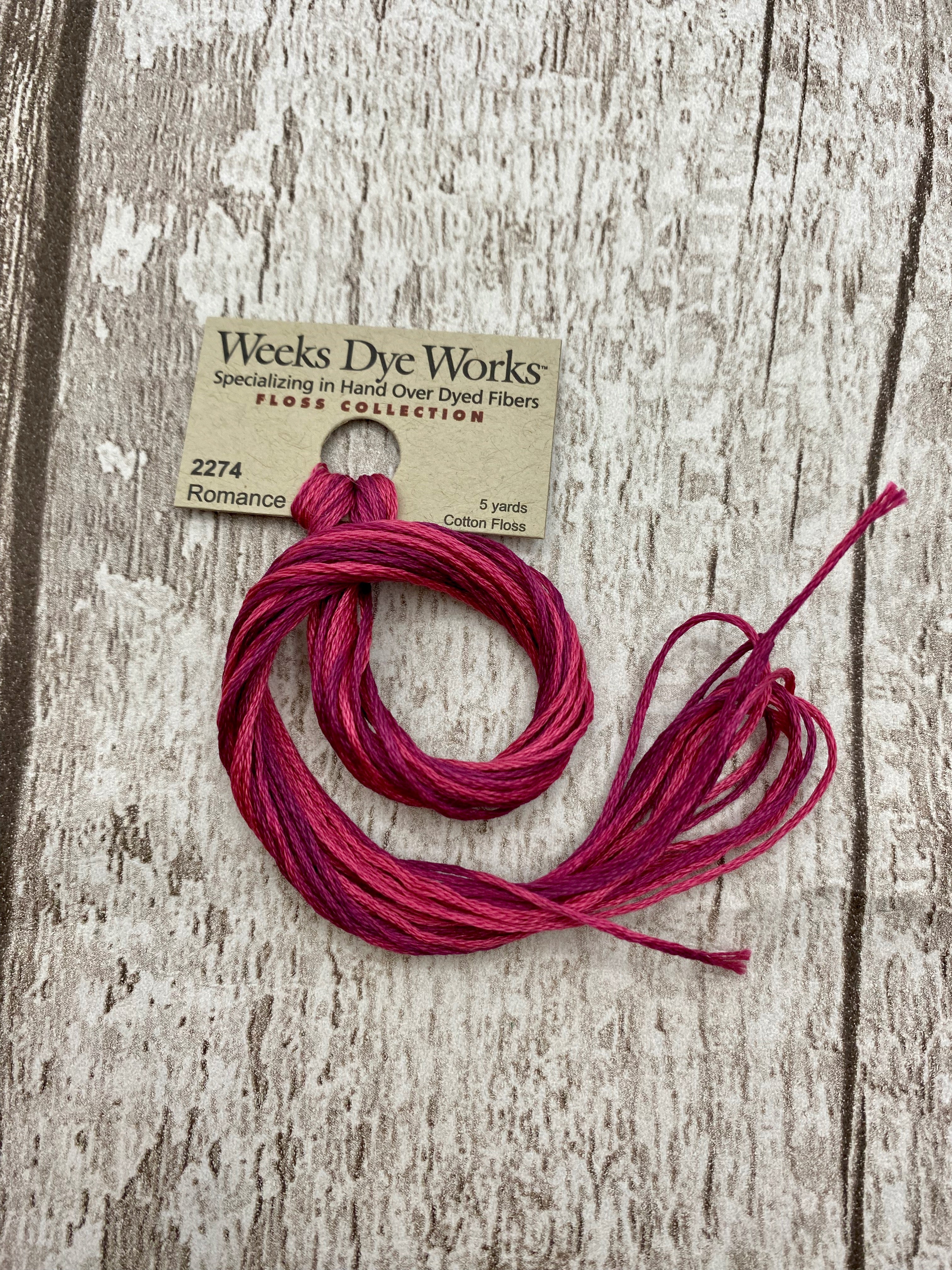 Cotton Hand Dyed Floss – Dyeing for Cross Stitch