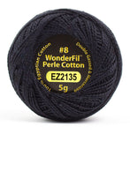 Load image into Gallery viewer, EZ 2135 RAVEN, Size 8 Perle Cotton by Alison Glass for Wonderfil
