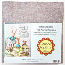 Load image into Gallery viewer, Felt Bundle for Book: Felt Animal Families - by Corinne Lapierre
