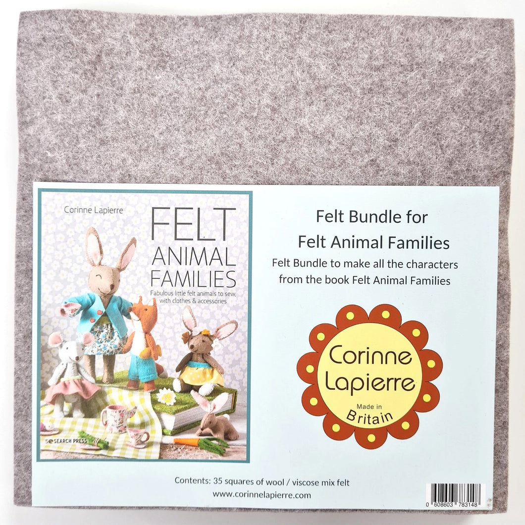 Felt Bundle for Book: Felt Animal Families - by Corinne Lapierre