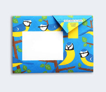 Load image into Gallery viewer, “Dawn Chorus” Origami-Inspired Letter Stationary Set by Pigeon Posted
