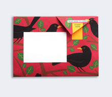 Load image into Gallery viewer, “Dawn Chorus” Origami-Inspired Letter Stationary Set by Pigeon Posted
