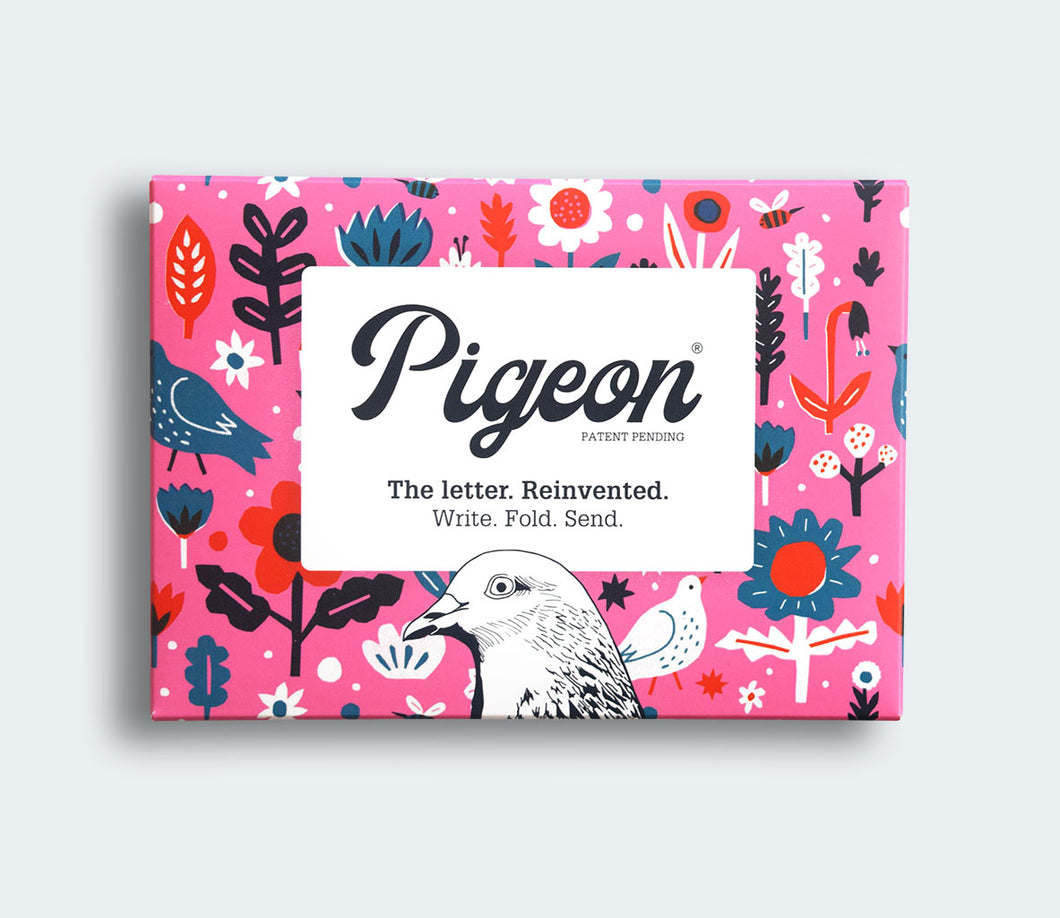 “Fiesta” Origami-Inspired Letter Stationary Set by Pigeon Posted