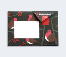 Load image into Gallery viewer, “Robin &amp; Wren” Origami-Inspired Letter Stationary Set by Pigeon Posted
