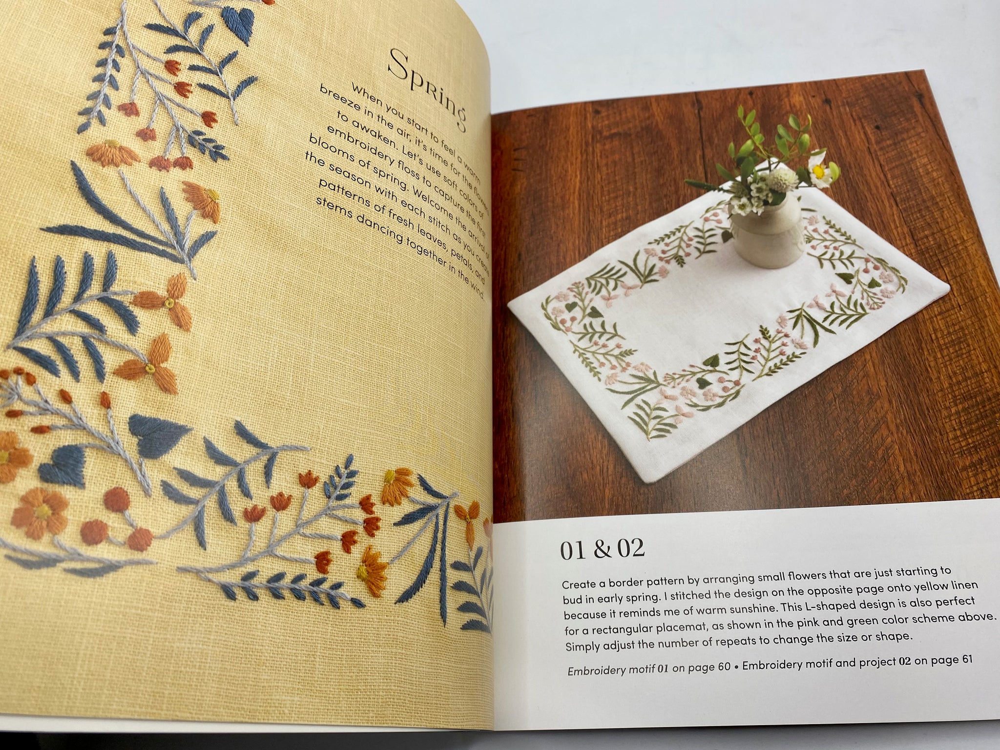 Beautiful Botanical Embroidery Book by Alice Makabe - A Threaded