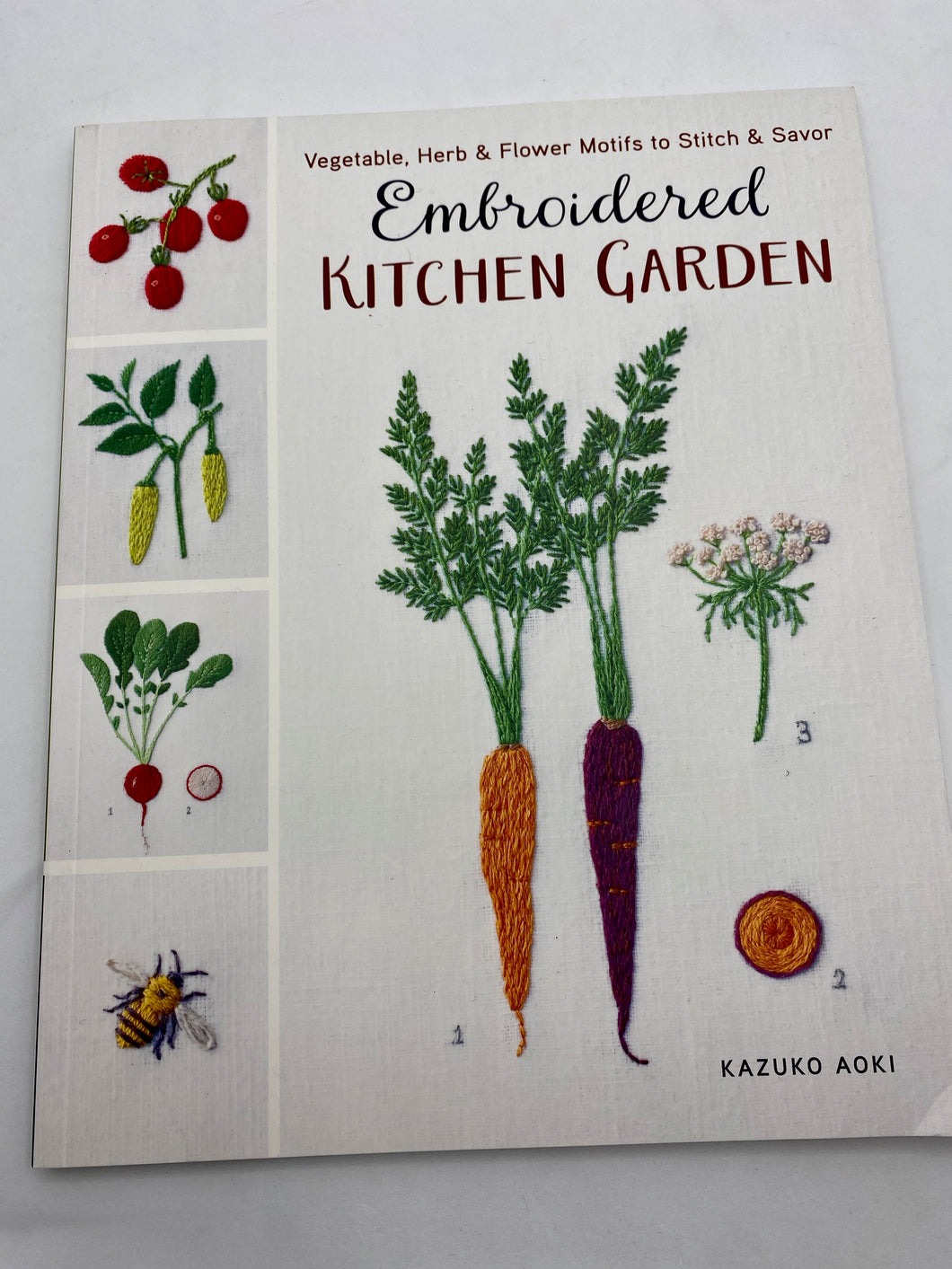Embroidered Kitchen Garden by Kazuko Aoki