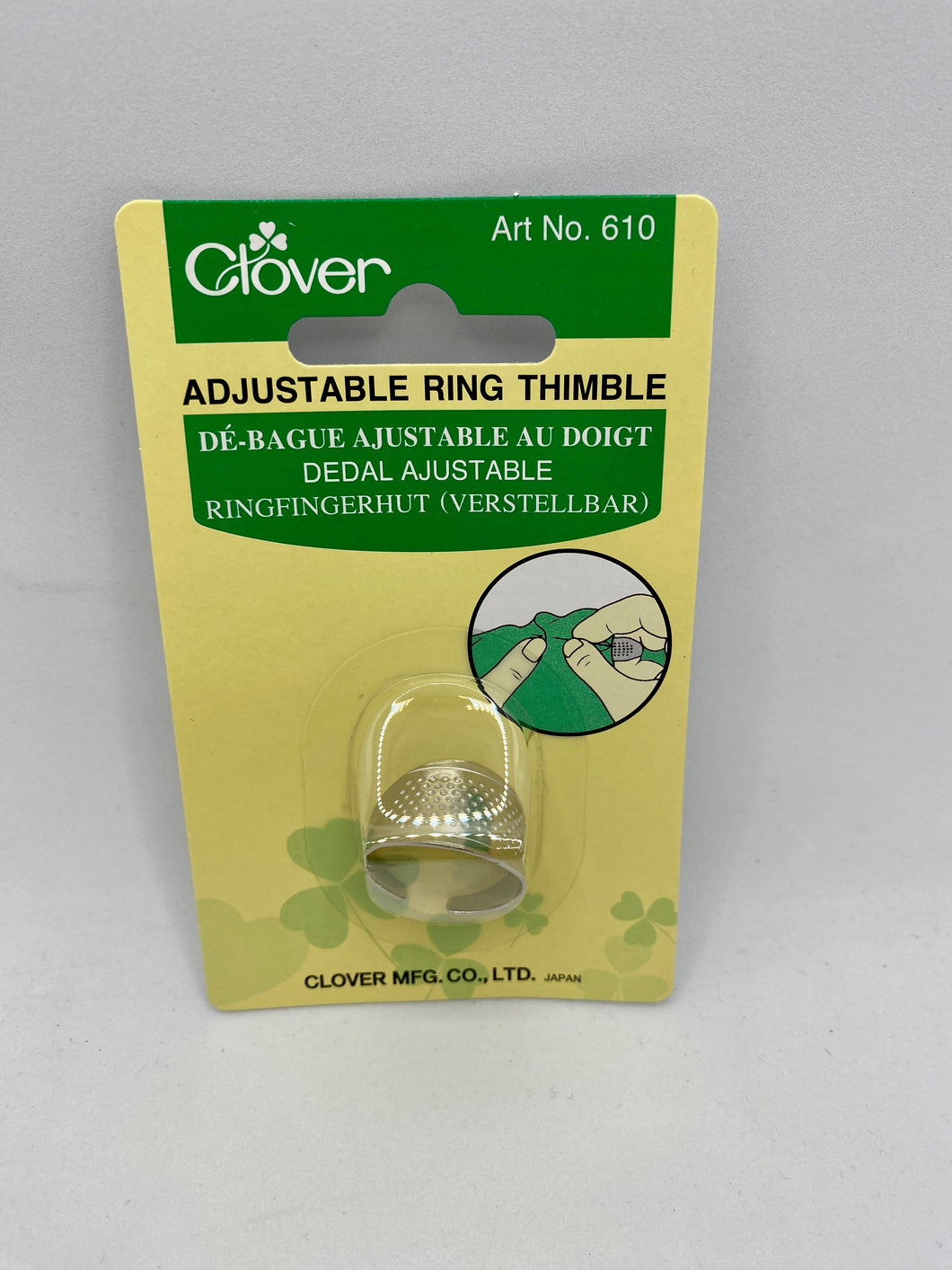 Adjustable Ring Thimble by Clover