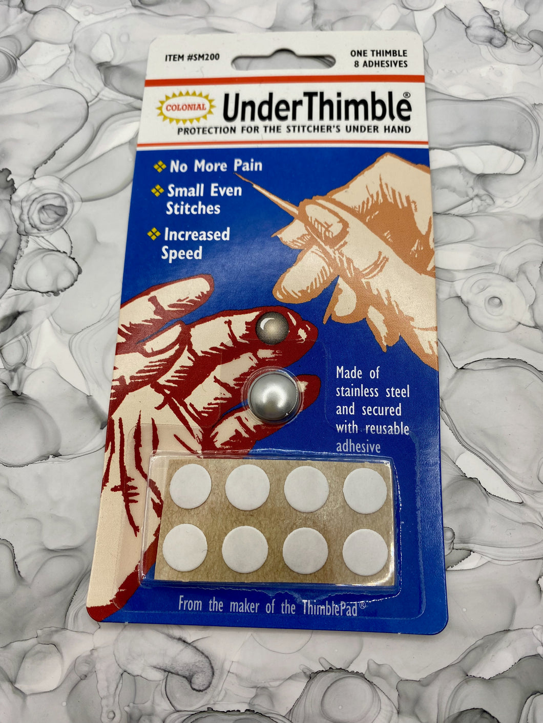 Under Thimble: Protection for the Stitcher's Under Hand by Colonial