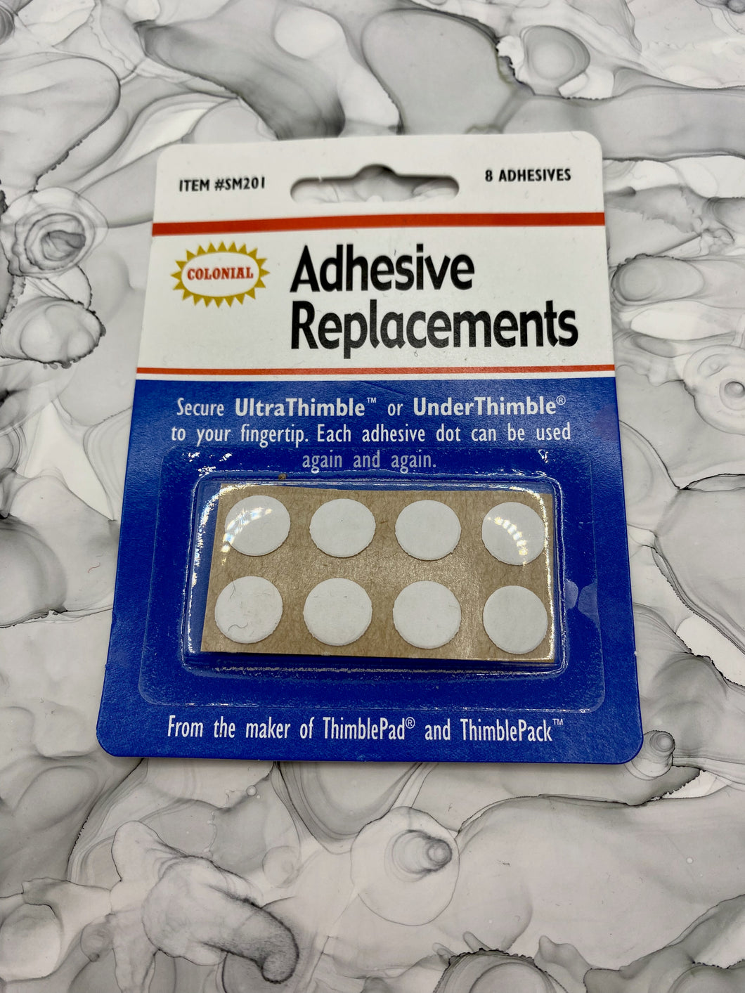 Replacement Adhesives for the UltraThimble or UnderThimble by Colonial