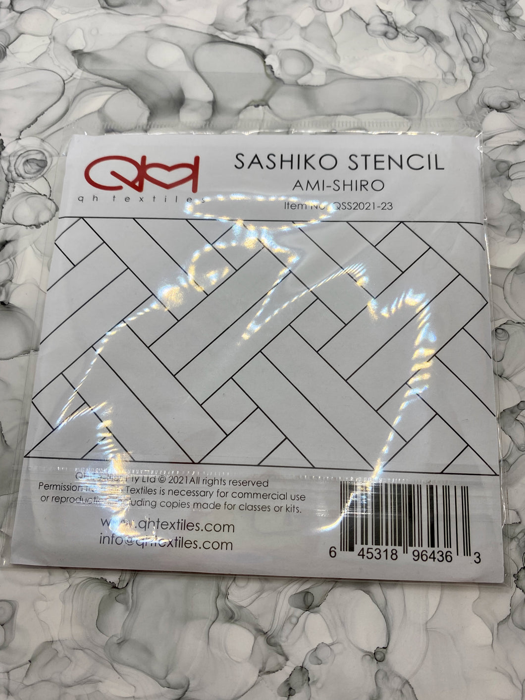 Sashimi Stencil, various patterns, by QH Textiles