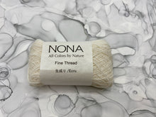 Load image into Gallery viewer, Nona Naturally Dyed Thread Bundles - White and Ecru
