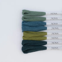 Load image into Gallery viewer, Nona Naturally Dyed Skeins - &quot;Garden&quot; Colorway
