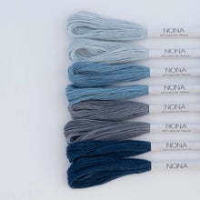 Load image into Gallery viewer, Nona Naturally Dyed Skeins - &quot;Sky&quot; Colorway
