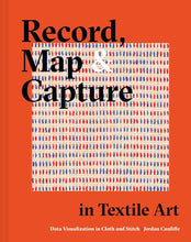 Load image into Gallery viewer, Record, Map &amp; Capture in Textile Art by Jordan Cunliffe
