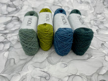 Load image into Gallery viewer, Nona Naturally Dyed Thread Bundles - Garden
