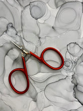 Load image into Gallery viewer, 2 1/4&quot; Bohin &#39;Baby&#39; Scissors with Red Handle
