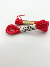 Load image into Gallery viewer, Cosmo Embroidery Floss Pinks, Dusty Rose, and Reddish Pinks
