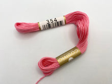 Load image into Gallery viewer, Cosmo Embroidery Floss Pinks, Dusty Rose, and Reddish Pinks
