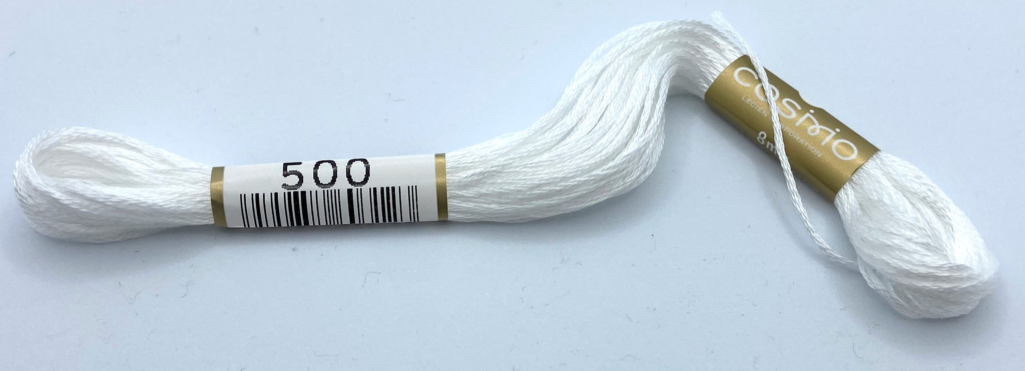 Cosmo Cotton Embroidery Floss / 100 White Family