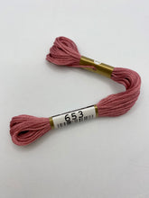 Load image into Gallery viewer, Cosmo Embroidery Floss Pinks, Dusty Rose, and Reddish Pinks
