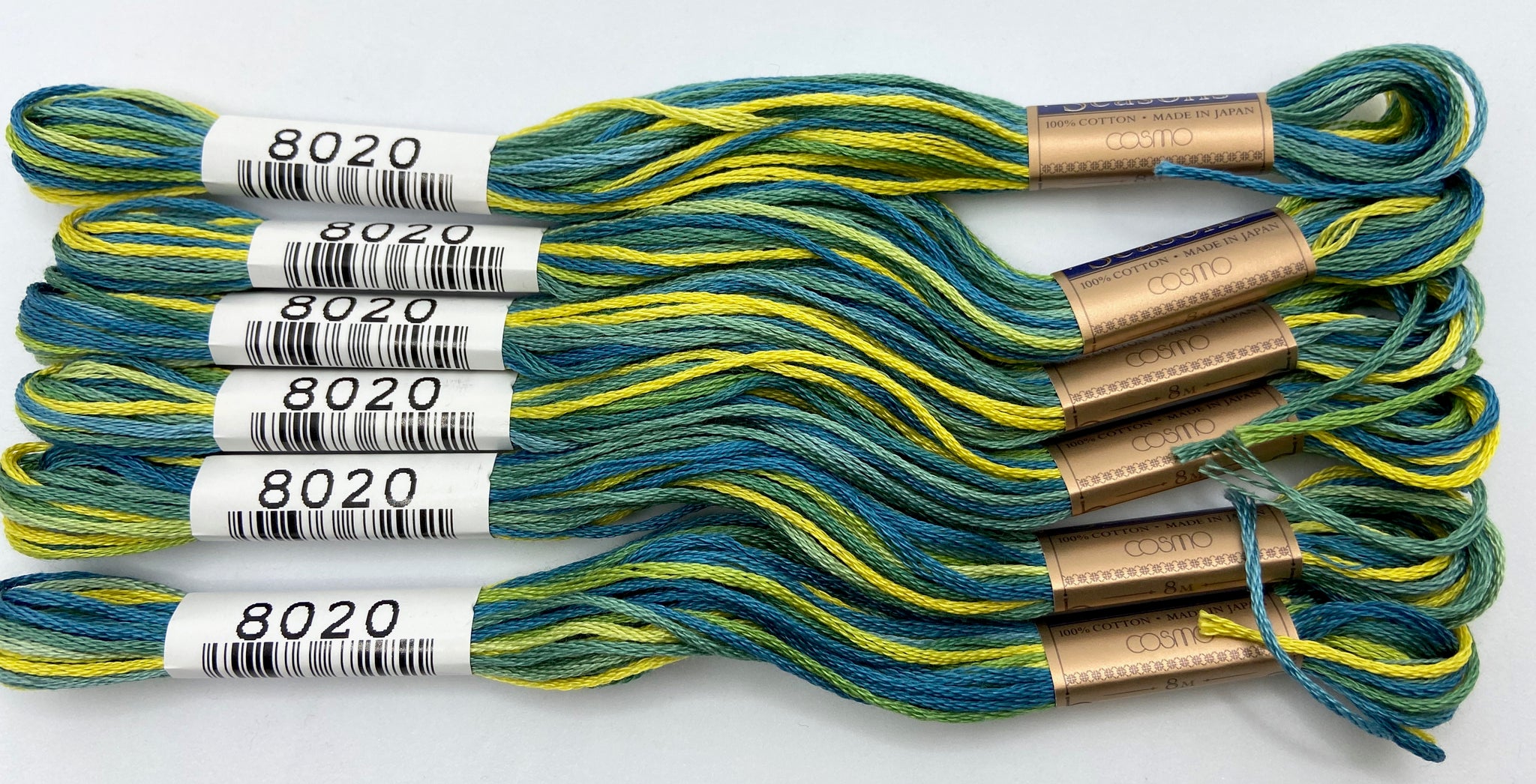 COSMO Seasons Variegated Embroidery Floss - 9016, 9017, 9018, 9019