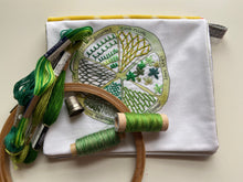 Load image into Gallery viewer, Green Citrus Embroidery Sampler
