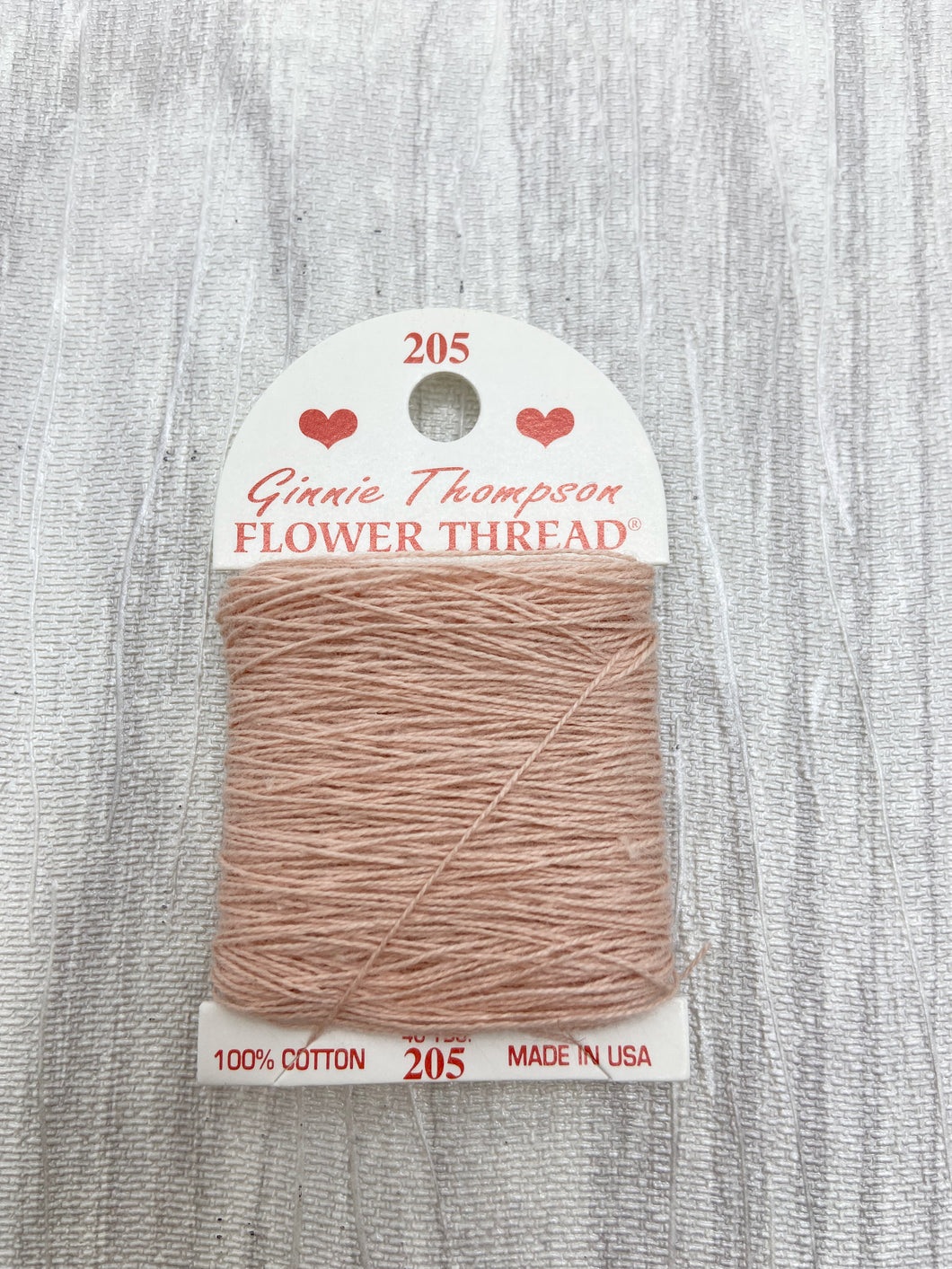 Blush (205) Ginnie Thompson Flower Thread