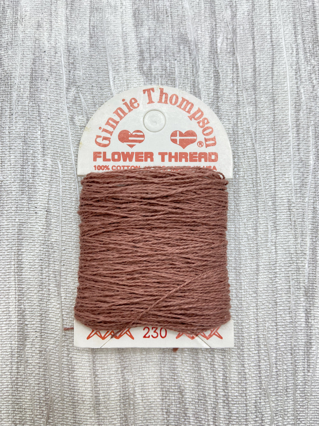 Dark Dusty Rose (230) Ginnie Thompson Flower Thread