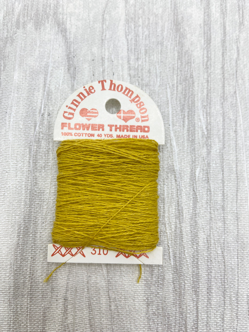 Light Gold (310) Ginnie Thompson Flower Thread