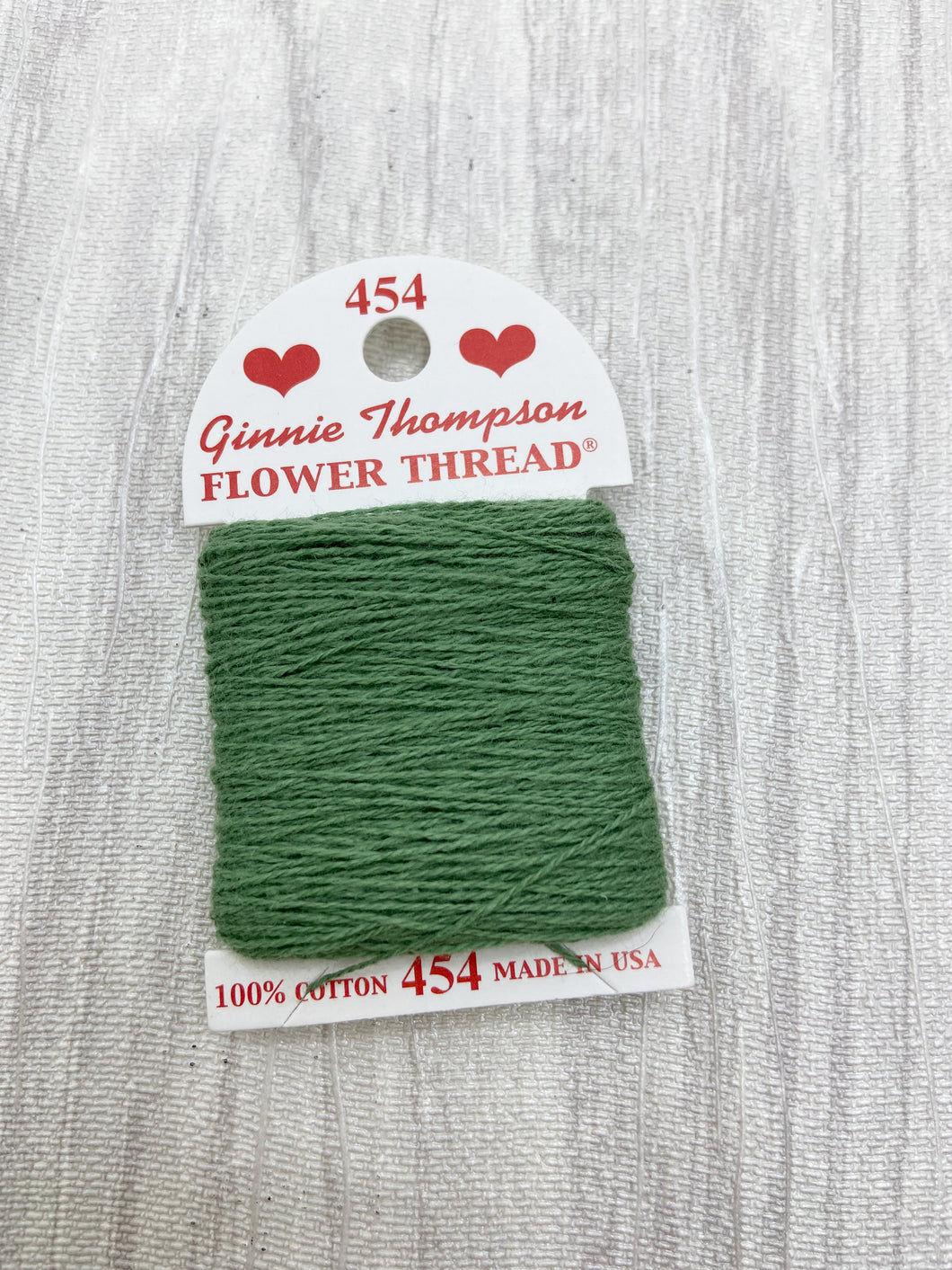 Medium Green (454) Ginnie Thompson Flower Thread