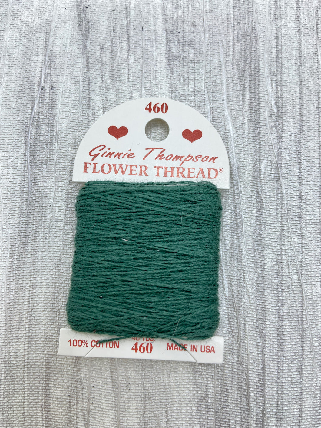 Dark Grey Green (460) Ginnie Thompson Flower Thread