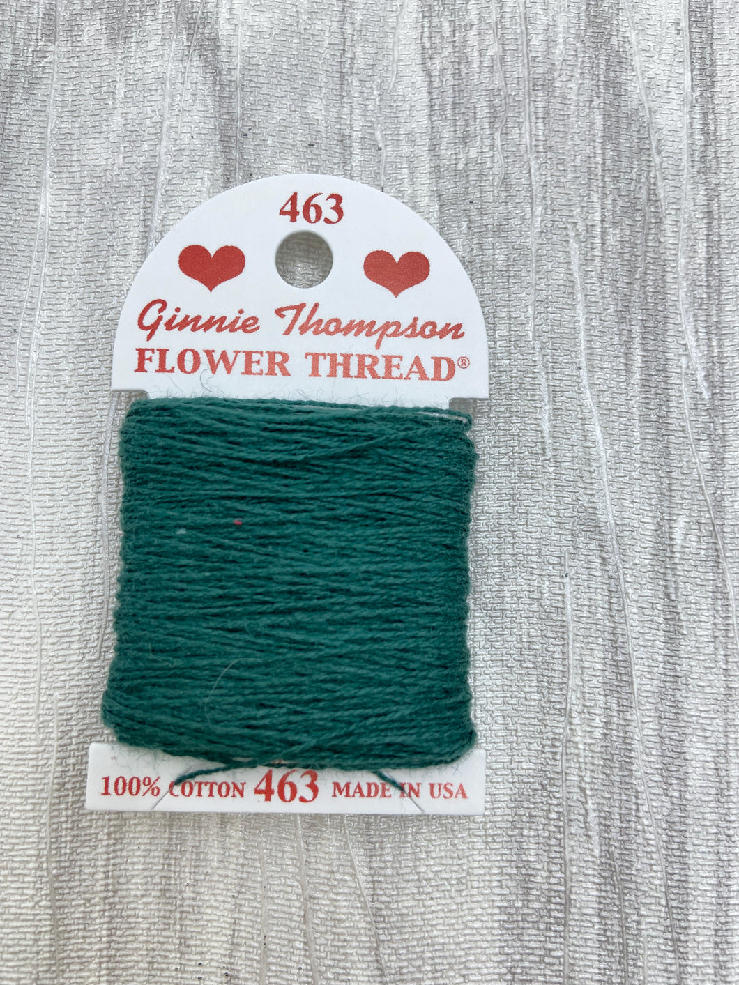 Dark Blue Green (463) Ginnie Thompson Flower Thread
