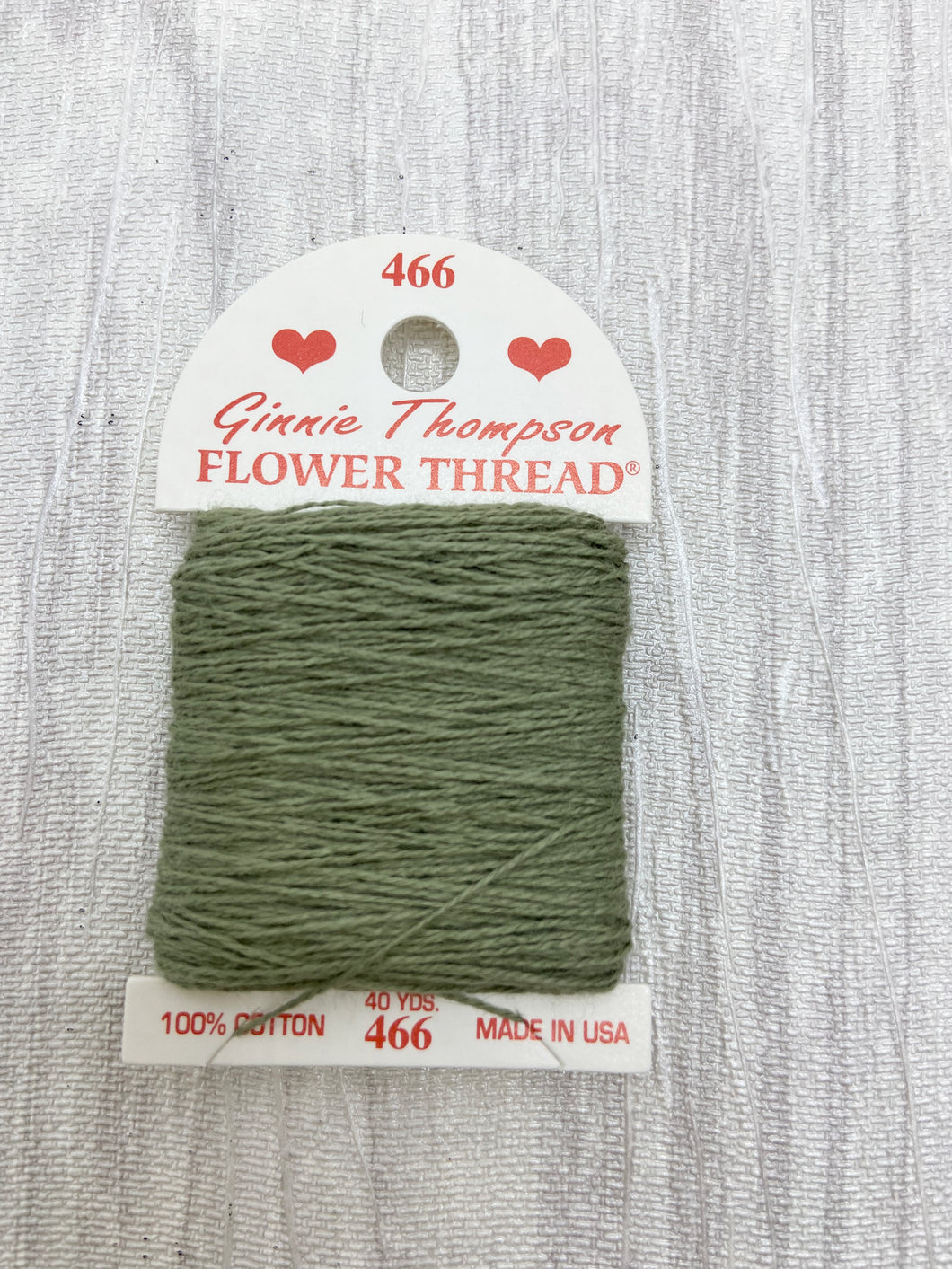 Grey Green (466) Ginnie Thompson Flower Thread
