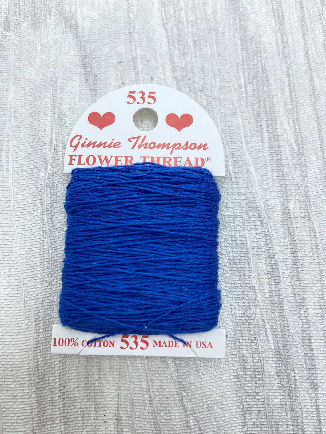 Dark Blue (535) Ginnie Thompson Flower Thread