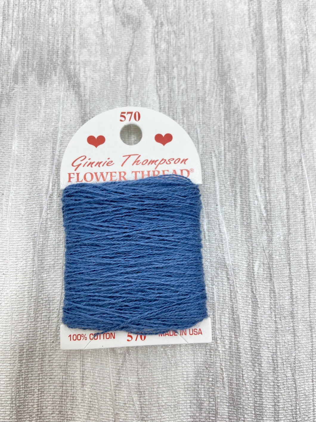 Antique Blue (570) Ginnie Thompson Flower Thread