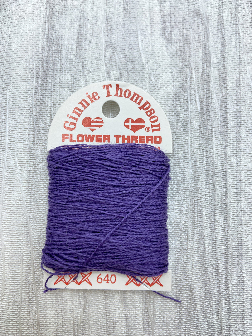 Purple (640) Ginnie Thompson Flower Thread