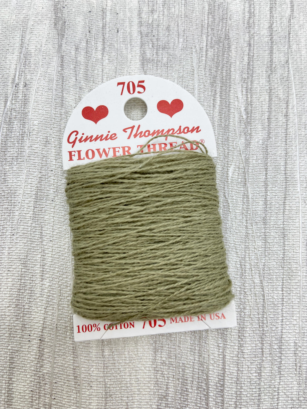 Taupe (705) Ginnie Thompson Flower Thread