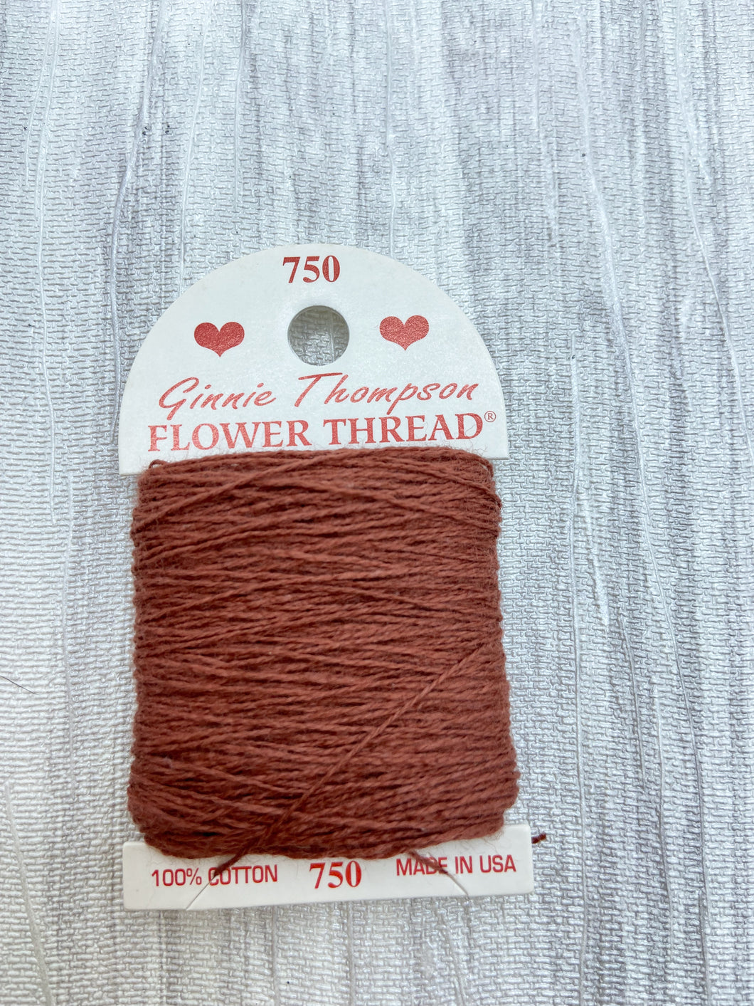 Rust (750) Ginnie Thompson Flower Thread