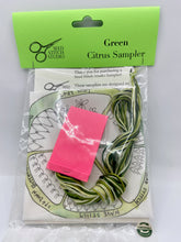 Load image into Gallery viewer, Small Green Citrus Embroidery Kit

