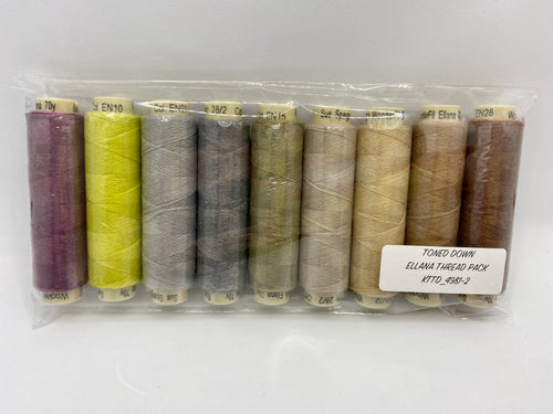 Rainbow set of Sulky Solid Cotton Thread - 12wt.; 11 spools total – Seed  Stitch Studio