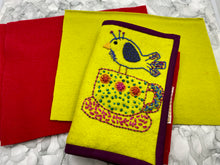 Load image into Gallery viewer, Felt Rectangles for the Tea Bird Needle Case pattern by Sue Spargo
