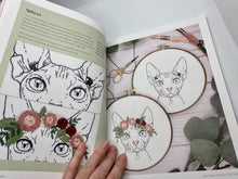 Load image into Gallery viewer, Pet Portrait Embroidery by Michelle Staub
