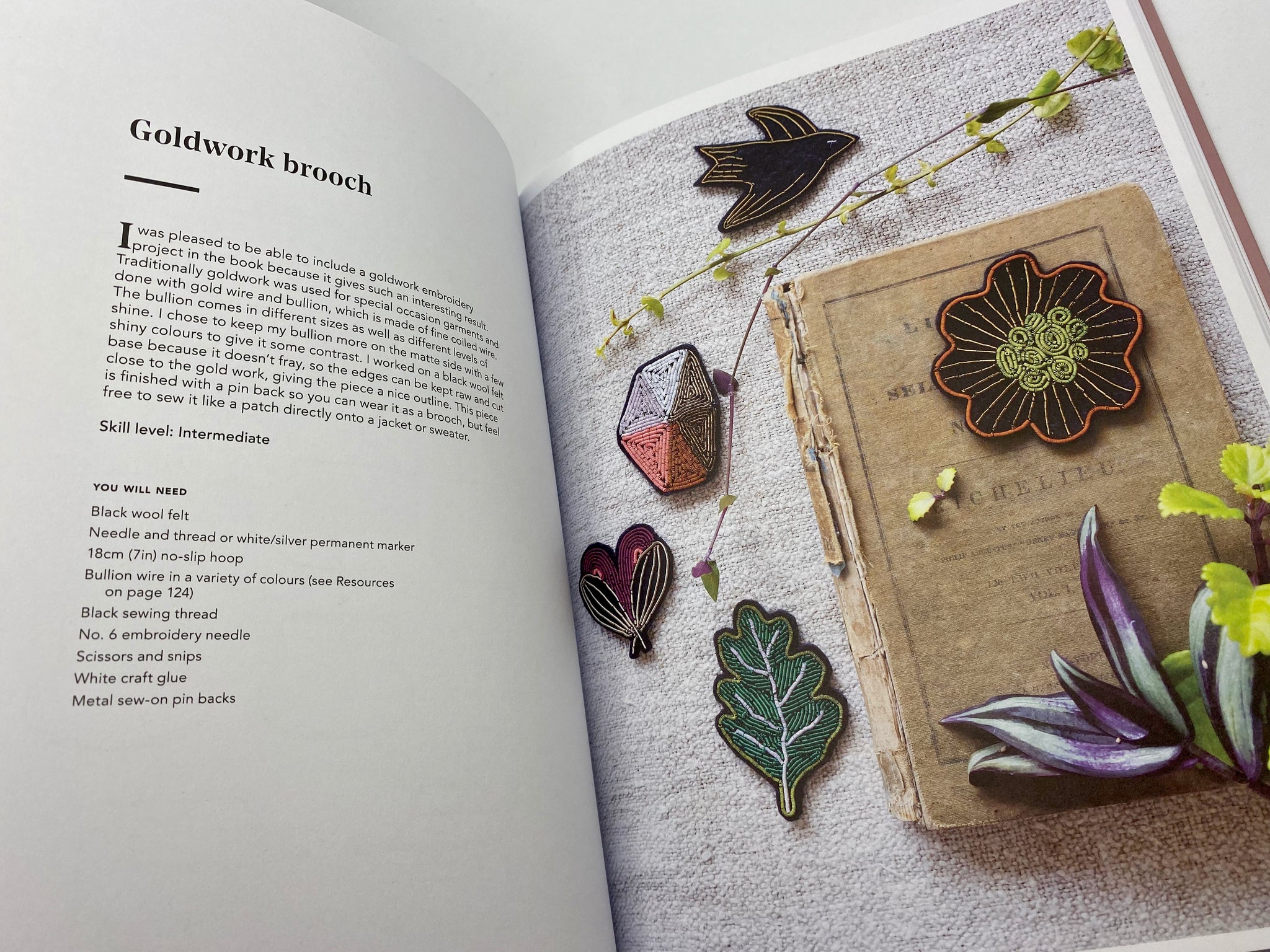 Embroidery: A Modern Guide to Botanical Embroidery by Arounna Khounnor –  Seed Stitch Studio