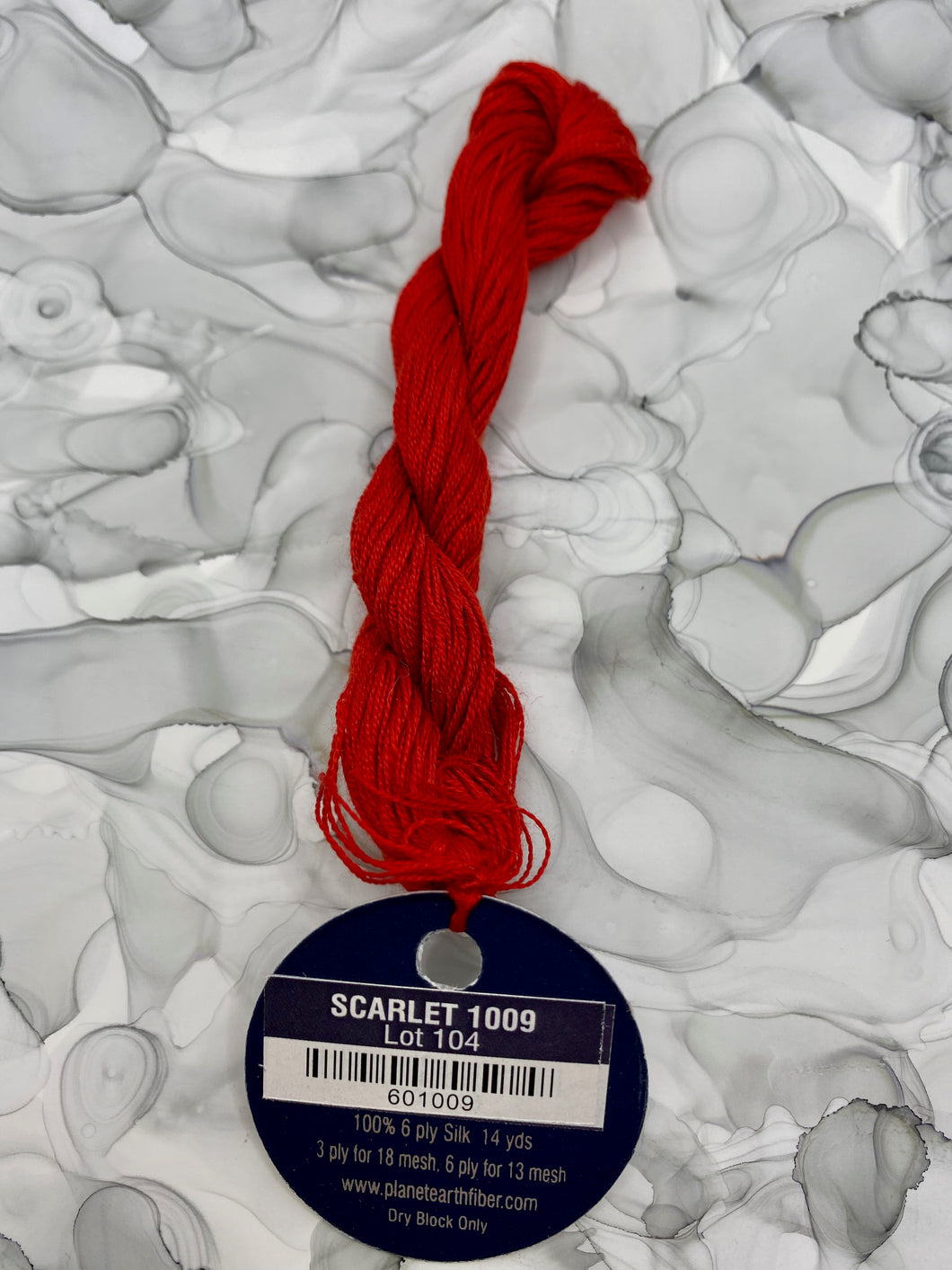 Scarlet (#1009) Planet Earth 6 ply silk