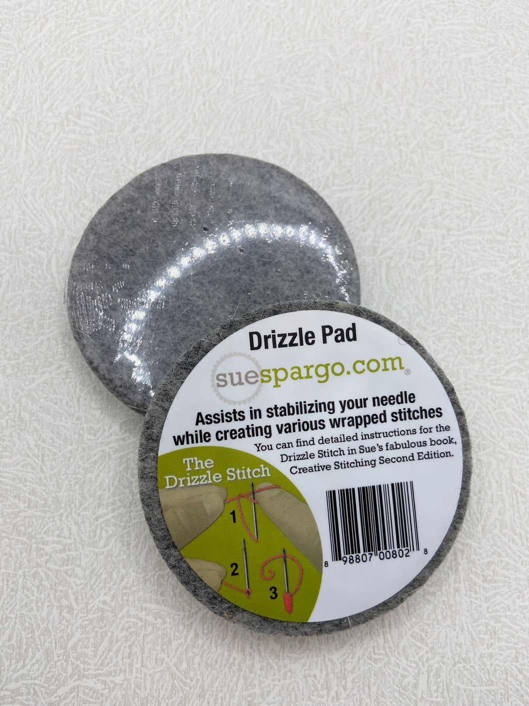 Wool Puck / Drizzle Pad by Sue Spargo