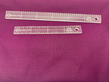 Load image into Gallery viewer, 1/2&quot; Stitch Spacing Ruler Set : Creative Stitching Tools

