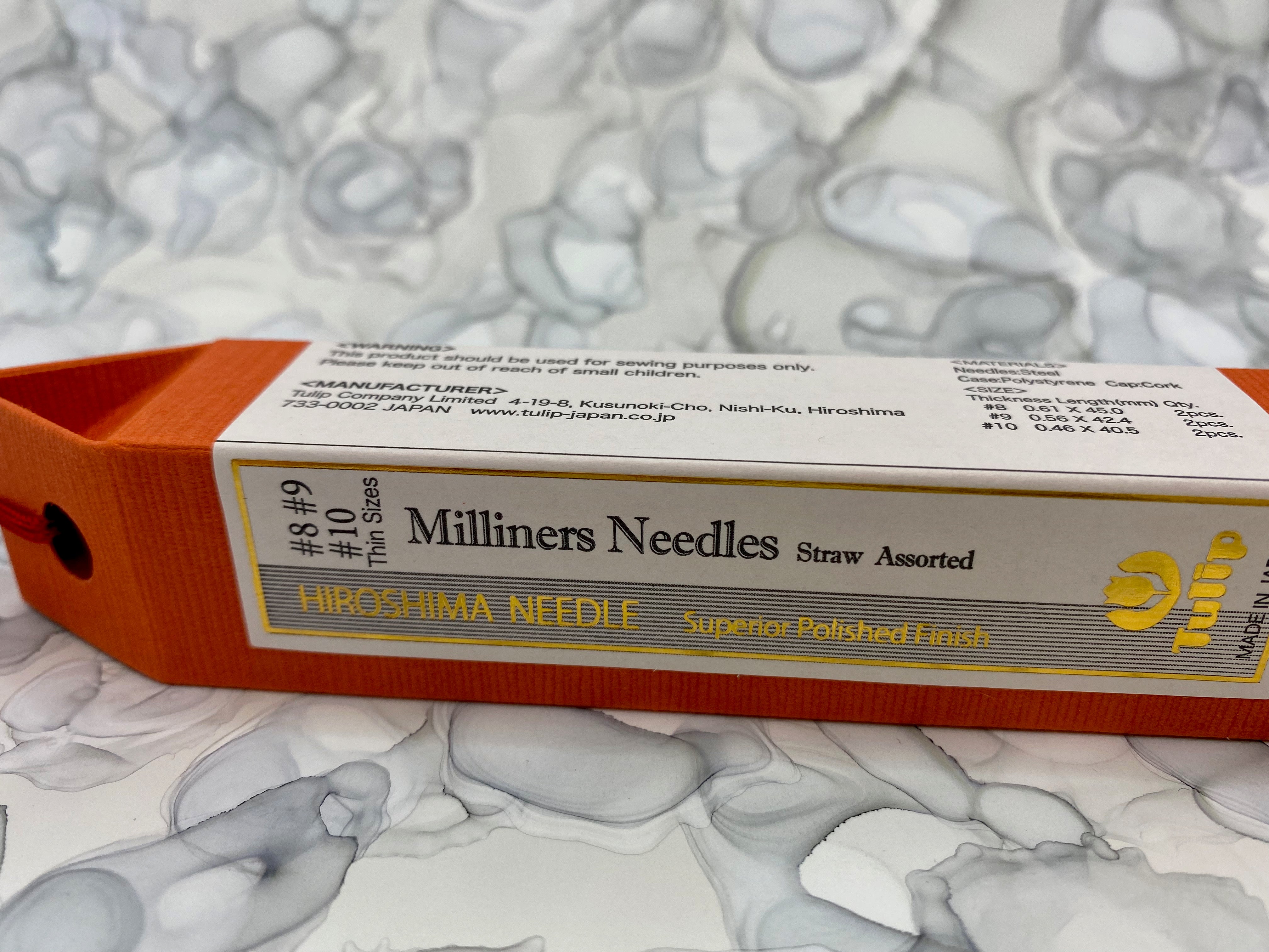 Milliner Straw Needles, Tulip Hiroshima